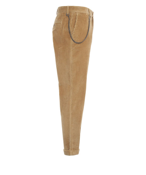 Pantaloni 'Lubruneu Cord'