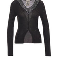 Strickjacke mit V-Ausschnitt