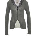 Strickjacke mit V-Ausschnitt