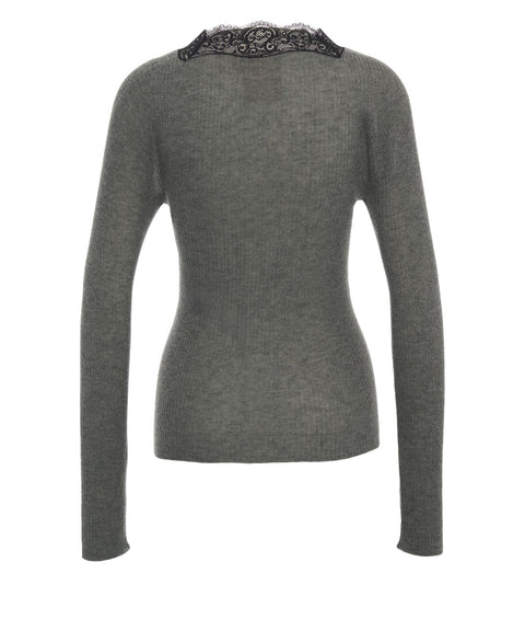 Strickjacke aus Woll- und Kaschmirmischung