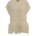 Wool knit top