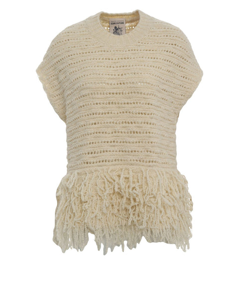 Stricktop aus Wolle