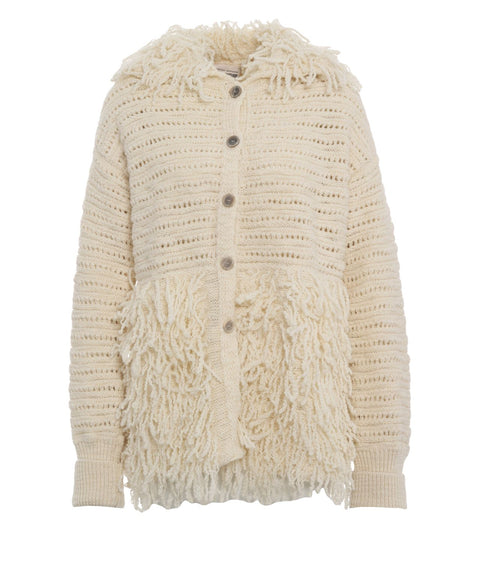 Strickjacke aus Wolle