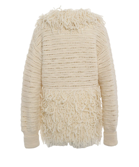 Strickjacke aus Wolle