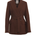 Blazer in misto lana