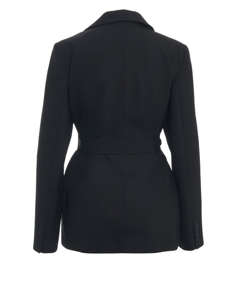 Blazer in misto lana