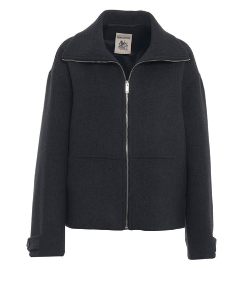 Wool blend jacket