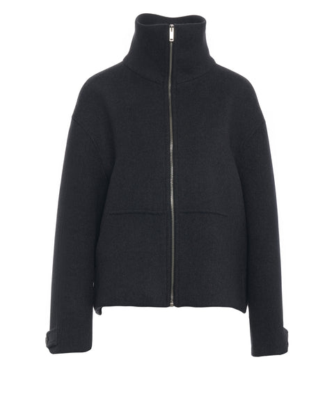 Wool blend jacket