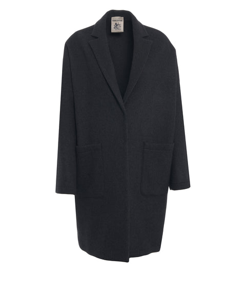 Coat in wool blend