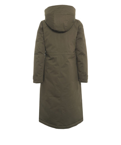 Parka in pelliccia sintetica