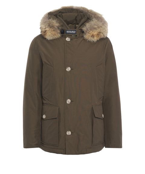 Parka mit Kunstpelzkragen
