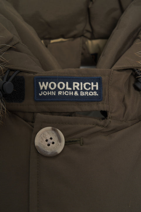 Parka mit Kunstpelzkragen