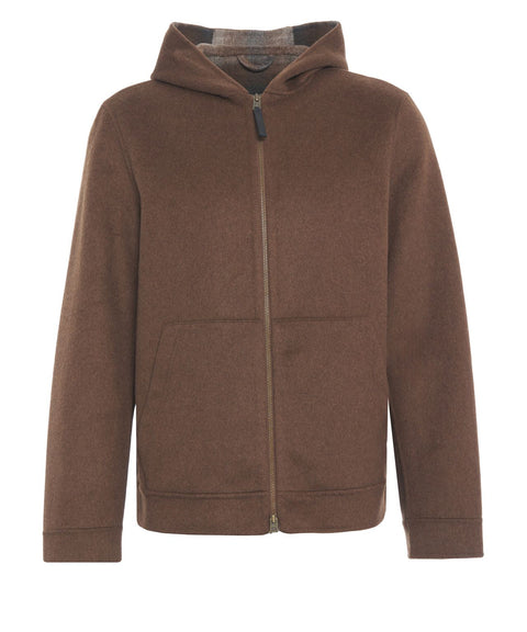 Jacket 'Double Wool Hooded'