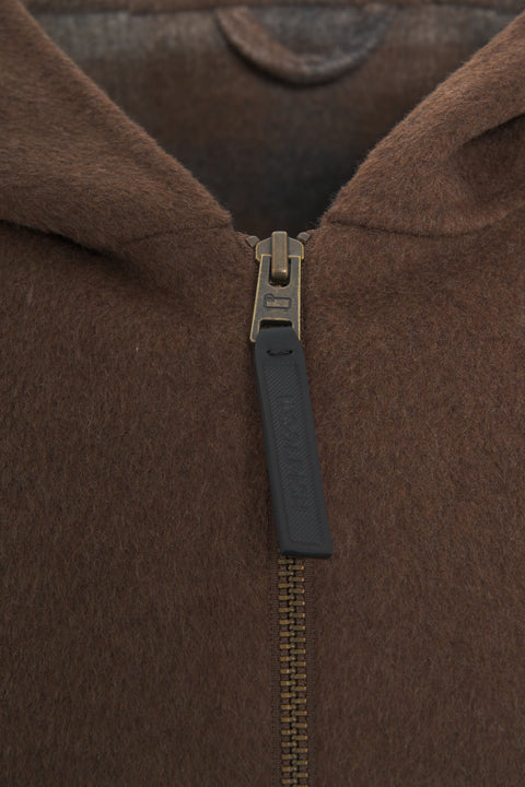 Jacket 'Double Wool Hooded'