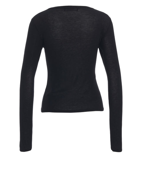 T-shirt in cashmere