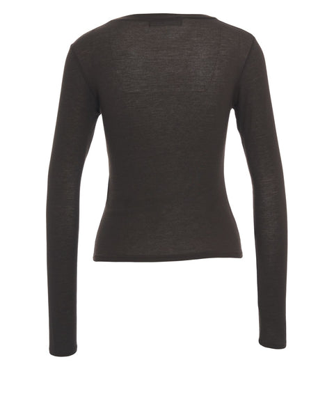 T-shirt in cashmere