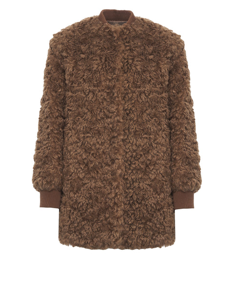Cappotto in ecopelliccia