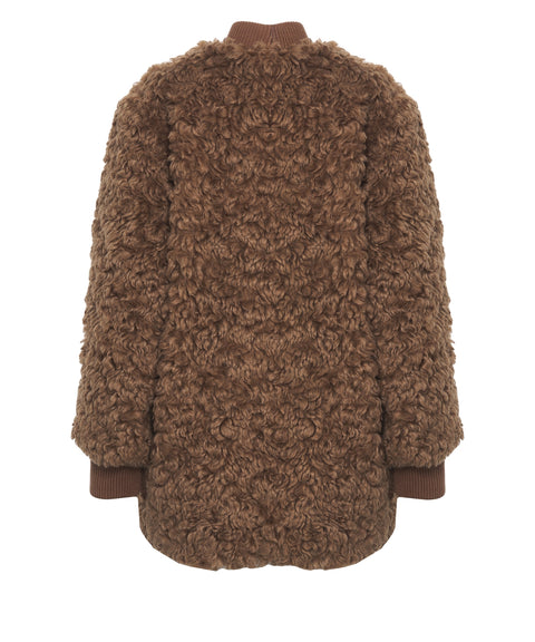 Cappotto in ecopelliccia
