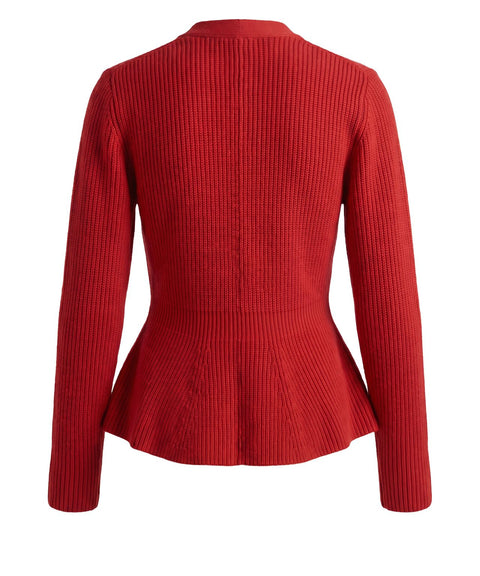 Cardigan con scollo a V