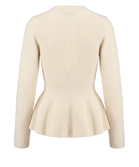 Pullover mit Schößchen