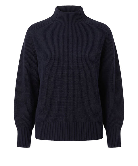 Pullover mit Stehkragen