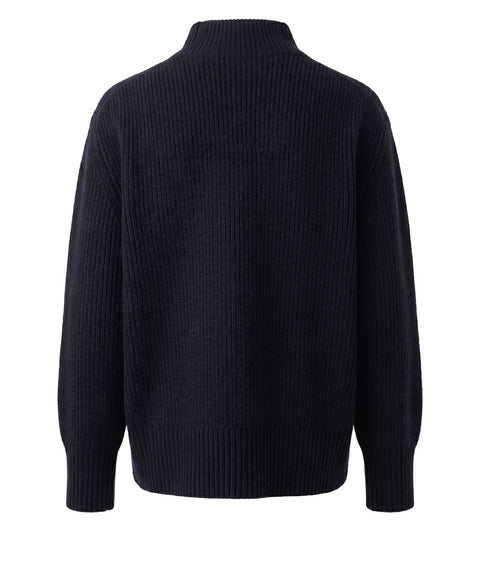 Pullover mit Stehkragen