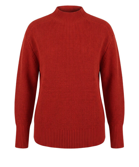 Pullover mit Stehkragen