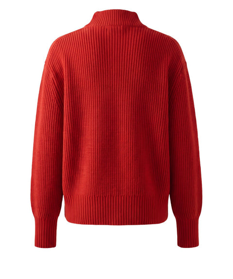 Pullover mit Stehkragen