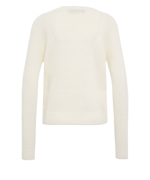 Pullover aus Alpaka und Wolle