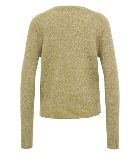 Pullover in alpaca and wool
