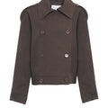 Double-breasted style jacket