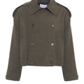 Double-breasted style jacket