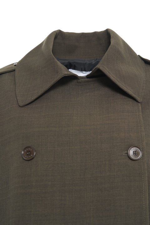 Double-breasted style jacket