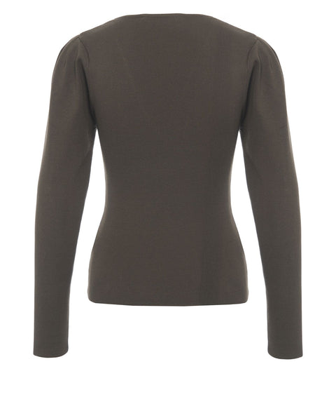 Fine knit top