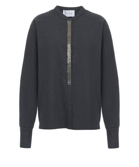 Bluse aus Wolle