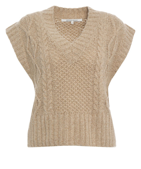 Knit vest 'Janne'