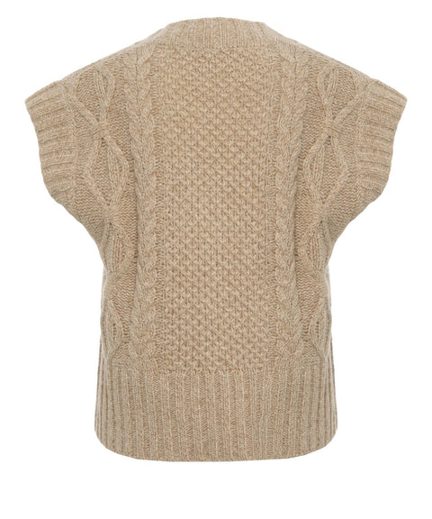 Knit vest 'Janne'