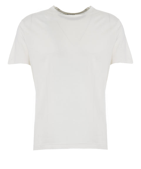 T-shirt in seta 'Enno'