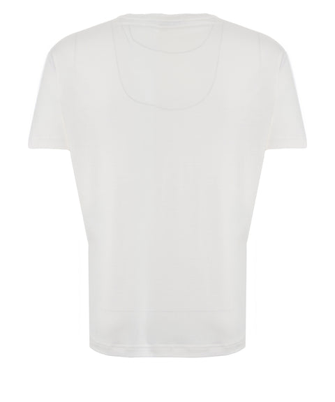 T-shirt in seta 'Enno'
