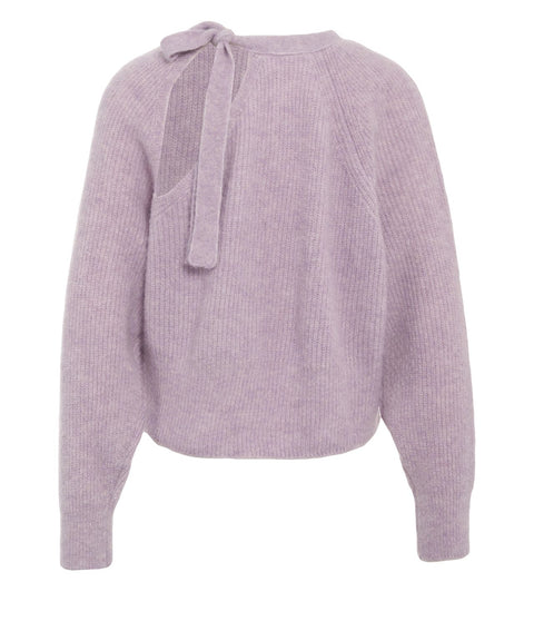 Pullover mit Schleife am Rücken