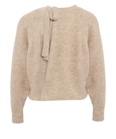Pullover mit Schleife am Rücken