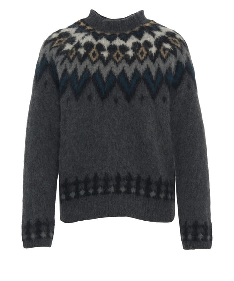 Pullover in alpaca-wool blend