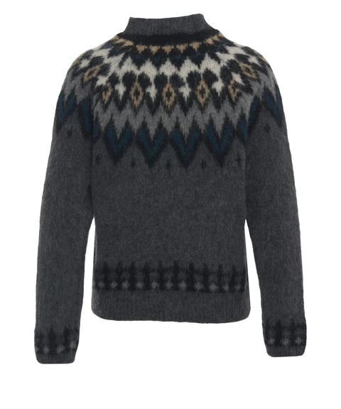 Pullover in alpaca-wool blend