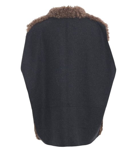 Wool blend vest