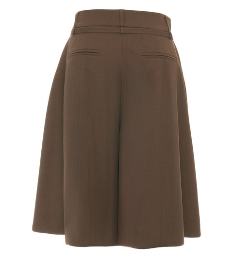 Culotte mit Taillengürtel