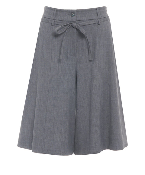 Culotte mit Taillengürtel