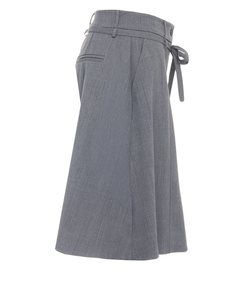 Culotte mit Taillengürtel