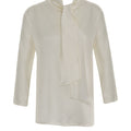 Blusa in misto seta