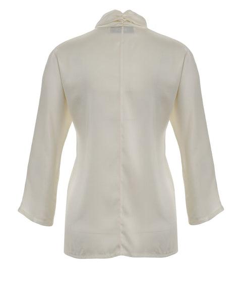 Blusa in misto seta