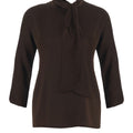 Blusa in misto seta